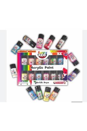 FUNNY KIDS 20 ML AKRİLİK 12'Lİ SET