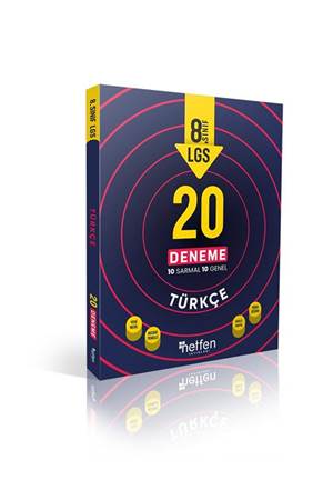 NETFEN 8. SINIF TÜRKÇE 20 DENEME (10 SARMAL+10 GENEL)