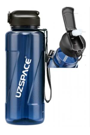 UZSPACE MATARA TRITAN / PİPETLİ 1500 ML TURKUAZ -6058