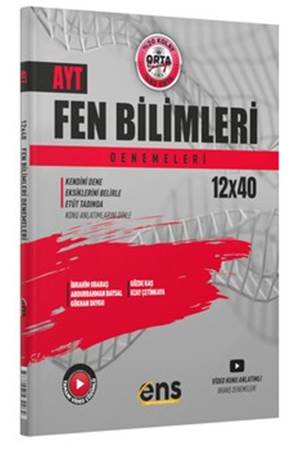 ENS DESTEK YKS AYT DENEME 12*40 FEN BİLM.- 23-24