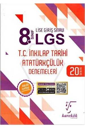 KAREKÖK 8.SINIF LGS İNKİLAP TARİHİ ATATÜRKÇÜLÜK DENEMELERİ
