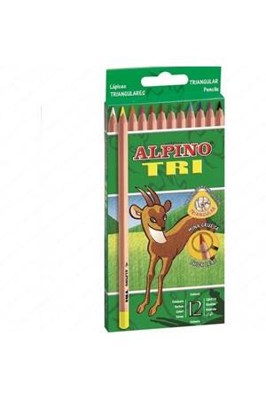ALPINO AL-128 TRI KURU BOYA 12'Lİ