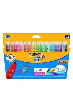Bic Keçeli Boya Kalemi Kids Couleur 24 Renk