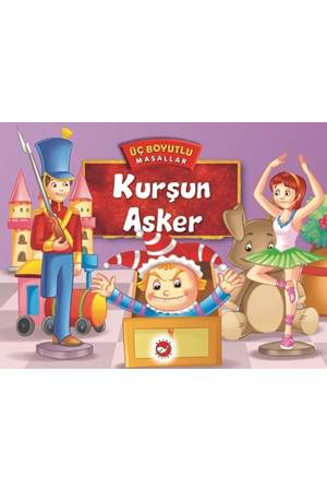 Üç Boyutlu Masallar Kurşun Asker Ciltli
