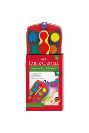 Faber-Castell Değiştirilebilir Tablet 12 Renk Sulu Boya