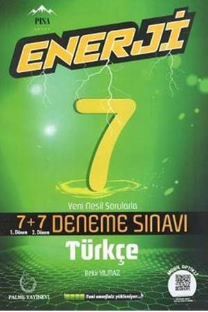 PALME 7.SINIF ENERJİ TÜRKÇE 7+7 DENEME