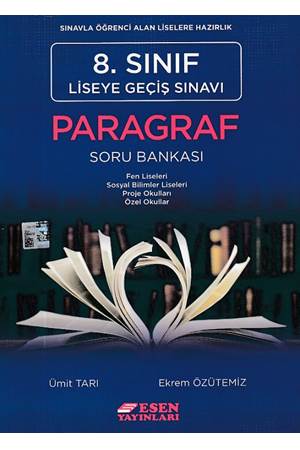 8. Sınıf LGS Paragraf Soru Bankası Esen Yayınları