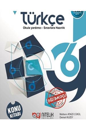 NİTELİK 6.SINIF TÜRKÇE KONU KİTABI