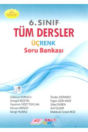 6. Sınıf Tüm Dersler Üçrenk Soru Bankası
