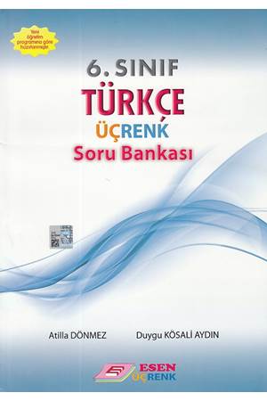 Esen 6. Sınıf Türkçe Üçrenk Soru Bankası