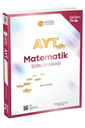 Üç Dört Beş Yayınları AYT Matematik Soru Bankası