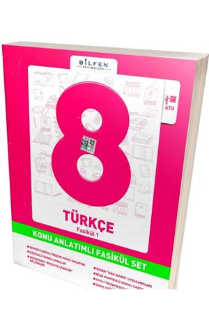 Bilfen 8. Sınıf Türkçe Konu Anlatımlı Fasikül Set