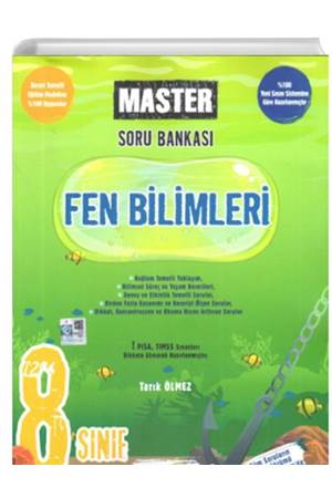 Okyanus Yayınları Okyanus 8. Sınıf Fen Bilimleri Master Soru Bankası