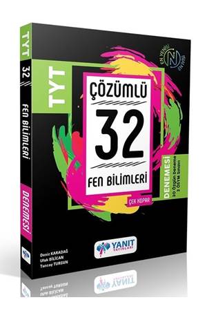 YANIT TYT ÇÖZÜMLÜ 32 FEN BİLİMLERİ BRANŞ DENEME