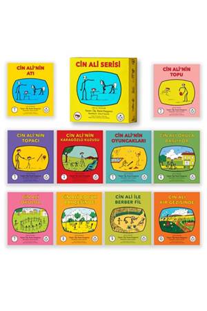 Cin Ali Serisi Kutulu Set 10 Takım Kitap