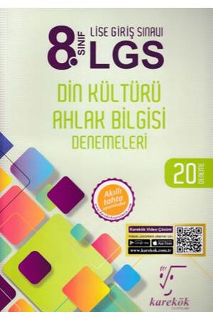 KAREKÖK 8.SINIF LGS DİN KÜL.VE AHL.BİL.DENEMELERİ