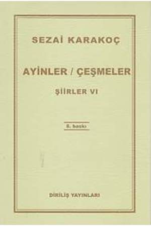 Şiirler 6 - Ayinler Çeşmeler