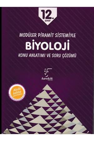 KAREKÖK 12.SINIF BİYOLOJİ MPS (MODÜLER PİRAMİT SİSTEMİ)
