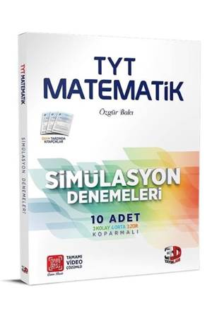 ÇÖZÜM TYT 3D SİMÜLASYON MATEMATİK DENEMELERİ -2022-