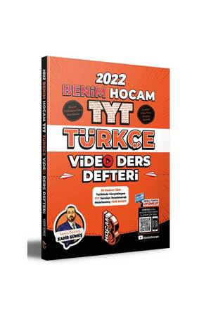 Benim Hocam Yayınları 2022 TYT Türkçe Video Ders Defteri