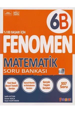 FENOMEN 6 MATEMATİK SORU BANKASI (B)