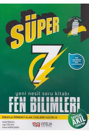 NİTELİK 7.SINIF SÜPER FEN BİLİMLERİ SORU YENİ NESİL (B)