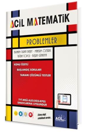 Acil Yayınları TYT Matematik Acil Problemler