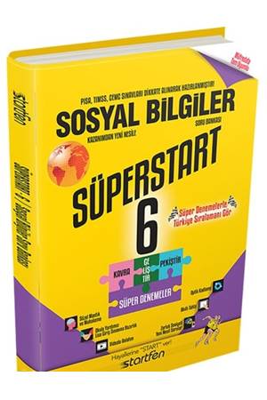 6.SINIF SÜPERSTART SOSYAL BİLGİLER SORU BANKASI