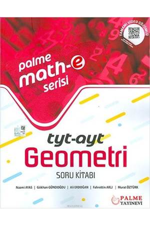 PALME MATH-E SERİSİ YKS TYT AYT GEOMETRİ SORU KİTABI *YENİ*