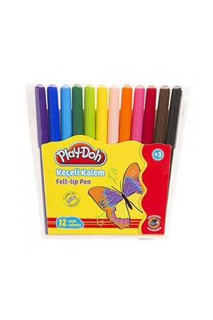 Play Doh Keçeli Kalem 12 Renk