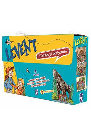 Levent Türkiye'yi Geziyorum - 1 (5 Kitap Takım)