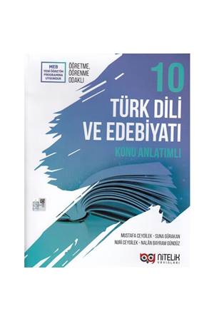 NİTELİK 10.SINIF TÜRK DİLİ VE EDEBİYATI KONU ANLATIMLI
