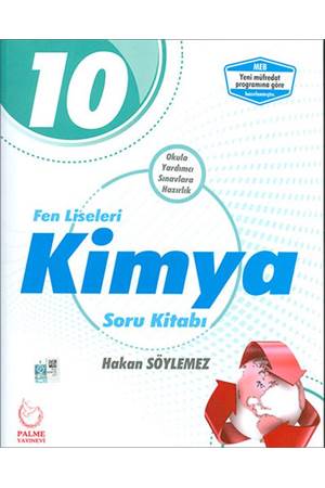 PALME 10.SINIF FEN LİSELERİ KİMYA SORU KİTABI *YENİ*