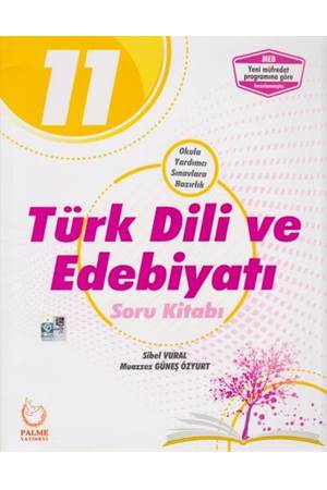 PALME 11.SINIF TÜRK DİLİ VE EDEBİYATI SORU KİTABI *YENİ*
