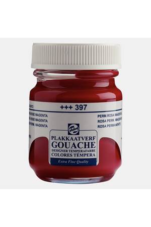 TALENS GOUACHE JAR 16ML PERM. ROSE MAG.