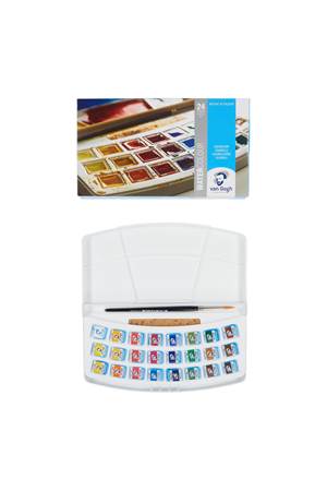 VAN GOGH SULUBOYA TABLET SET 24'LÜ (PLASTİK KUTU)