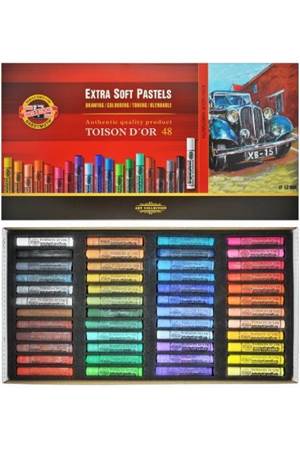 Kohinoor set extra soft dry chalks 8556 48
