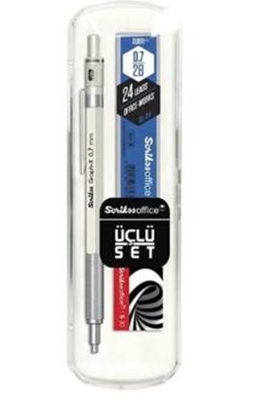 GRAPH-X 3'LÜ SET 0.7 MM MAT BEYAZ