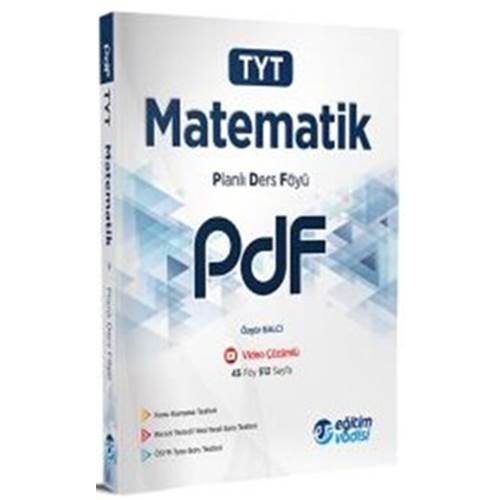 E.VADİSİ 2022 TYT (PDF) MATEMATIK