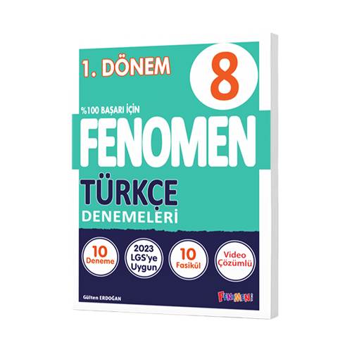 FENOMEN 8 TÜRKÇE 1.DÖNEM DENEMELERİ (10 DENEME)