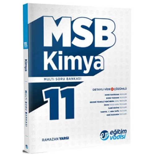 E.VADİSİ 11.SINIF MSB KIMYA (24-25)