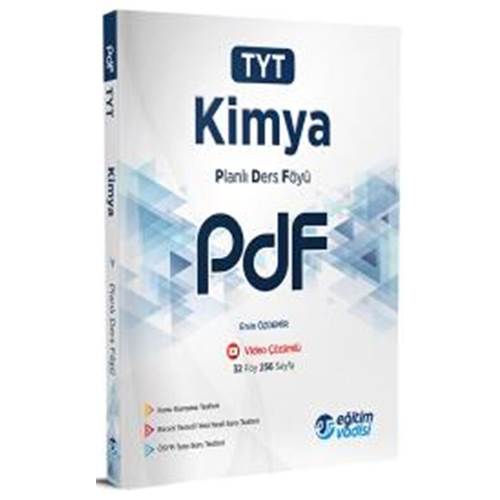 E.VADİSİ TYT PDF KIMYA (24-25)