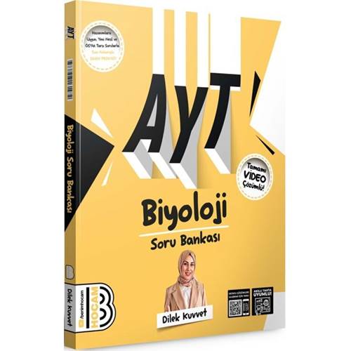 Benim Hocam AYT Biyoloji Tamamı Video Çözümlü Soru Bankası