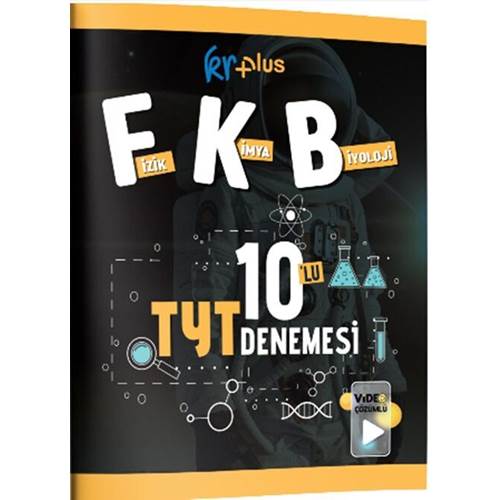 KR Plus Yayınlaır TYT Fizik Kimya Biyoloji FKB 10 lu Deneme