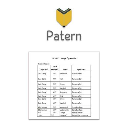 PATERN 12.SINIF SAYIAL 2.SEVİYE SET