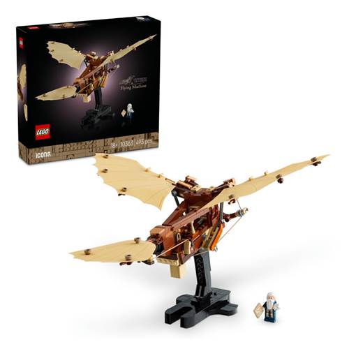Lego Icons Leonardo da Vinci'nin Uçan Makinesi
