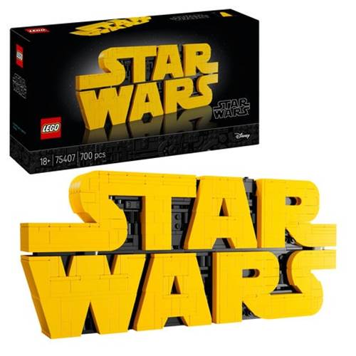 Lego Parçalarla Yapılan Star Wars™ Logosu