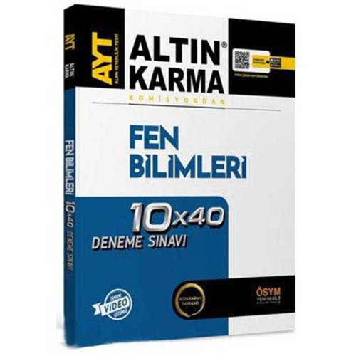 Altın Karma AYT Fen Bilimleri Branş Deneme