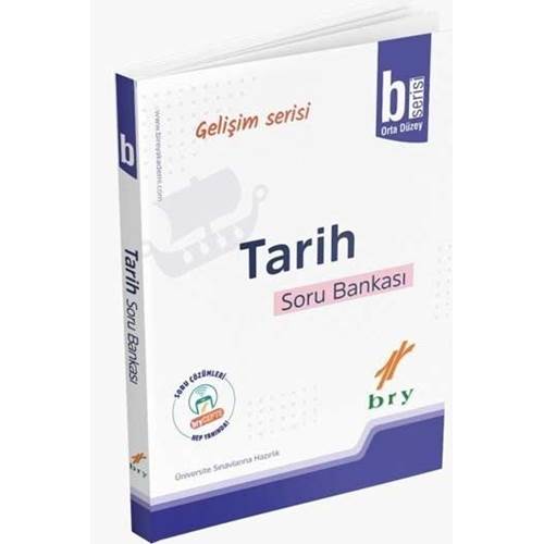 Birey Eğitim Yayınları Tarih B Serisi Orta Düzey Video Çözümlü Soru Bankası