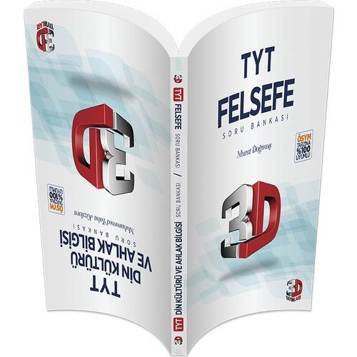 022 TYT 3D Felsefe ve Din Kültürü ve Ahlak Bilgisi Soru Bankası 3D Yayınları